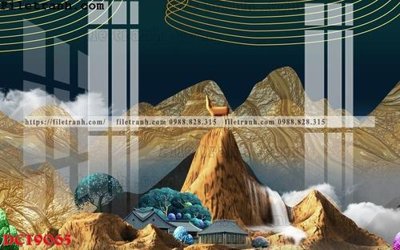 File gốc File in vân đá cẩm thạch DCT9065 (dành cho trang trí nội thất)