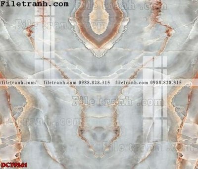 File tranh File in vân đá cẩm thạch DCT9261 (gốc) in backlit film