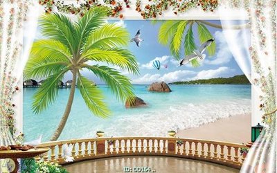 File tranh File gốc đại đương DD164 (bản gốc) in canvas