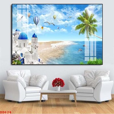 File tranh ảnh gốc File gốc đại đương biển DD624 dùng cho in khổ lớn