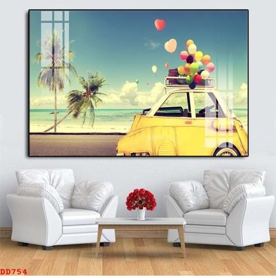 Tải file File gốc đại đương biển DD754 (PSD) cho in tranh kính