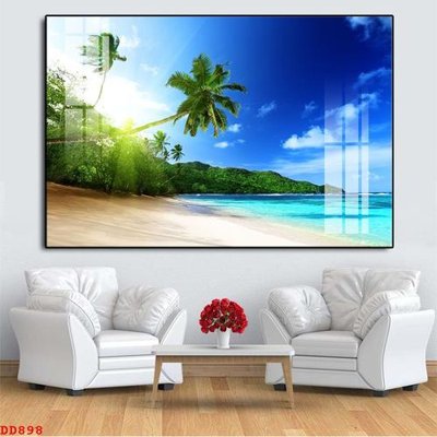 File tranh File gốc đại đương biển DD898 (bản gốc) treo phòng ăn