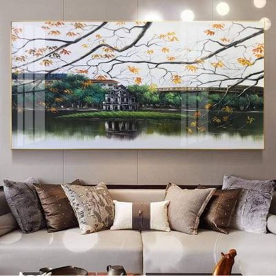 File in ấn File tranh đồng quê DQ1013 (bản gốc) chất lượng cao