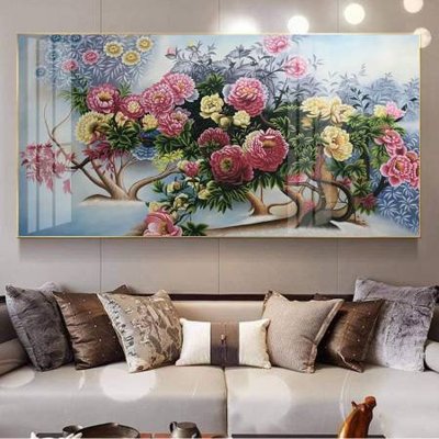 Ảnh mô tả file gốc in mica File tranh đồng quê DQ1022