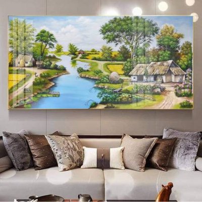 Mua file tranh gốc File tranh đồng quê DQ1029 tại Filetranh.com