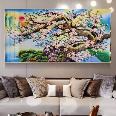 File PSD File tranh đồng quê DQ1032 (bản gốc) chất lượng nhất