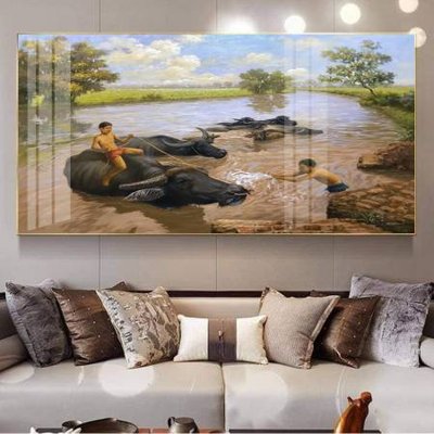 Tải file File tranh đồng quê DQ1039 (gốc) chủ đề tâm linh