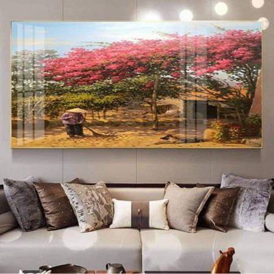 Hình ảnh file gốc File tranh đồng quê DQ1040 (chất lượng cao)