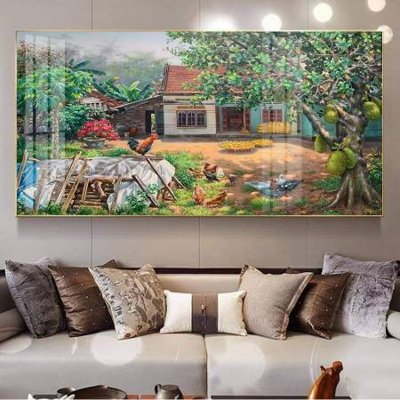 Download file gốc File tranh đồng quê DQ1054 (dùng cho in ấn)