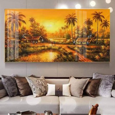 Tải về hình ảnh gốc File tranh đồng quê DQ1059 sắc nét