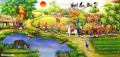 Tải file File tranh đồng quê DQ272 (ảnh gốc) 300dpi File tranh đồng quê DQ272