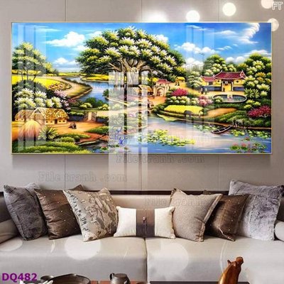 Tải về file tranh gốc File tranh đồng quê DQ482 (để in quảng cáo)