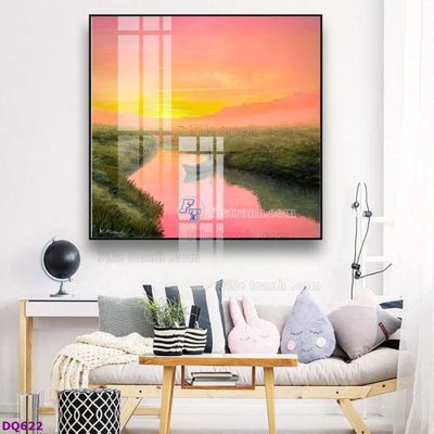 Tải file File tranh đồng quê DQ622 (ảnh gốc) file AI/EPS