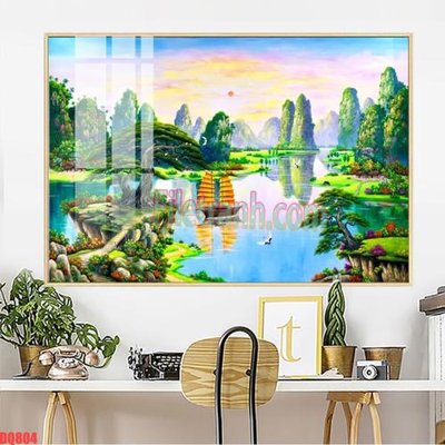 Mua file tranh gốc File tranh đồng quê DQ804 tại Filetranh.com