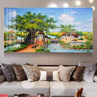 File tranh File tranh đồng quê DQ848 (ảnh gốc) sắc nét hoàn hảo