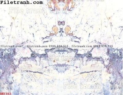 File gốc File vân đá đá cẩm thạch đối xứng DX1161 (in tráng gương) nghệ thuật