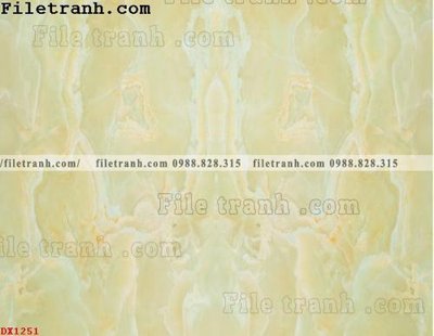 File in lụa File vân đá đá cẩm thạch đối xứng DX1251 (hoa văn) File vân đá đá cẩm thạch đối xứng DX1251
