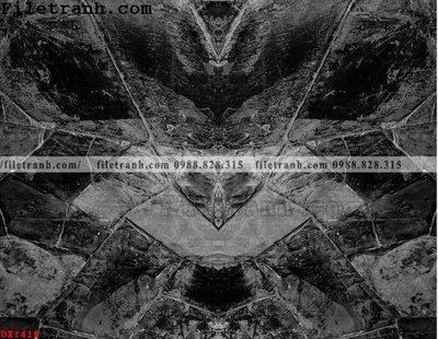 File tranh File vân đá đá cẩm thạch đối xứng DX1418 (ảnh gốc) độ nét vượt trội