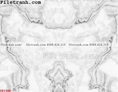 File tranh File vân đá đá cẩm thạch đối xứng DX1588 (bản gốc) trang trí văn phòng