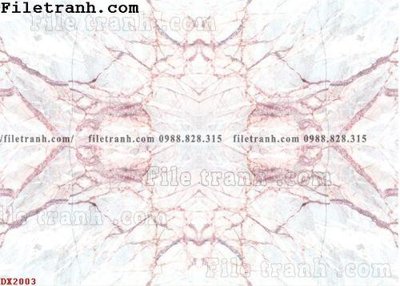 File in ấn File vân đá đá cẩm thạch đối xứng DX2003 (bản gốc) từ file gốc