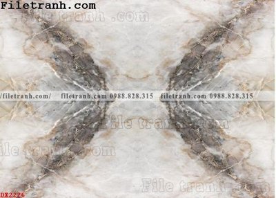 File gốc File vân đá đá cẩm thạch đối xứng DX2226 (cho in UV) siêu nét