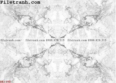 File tranh in trần File vân đá đá cẩm thạch đối xứng DX2393 (ảnh gốc siêu nét)