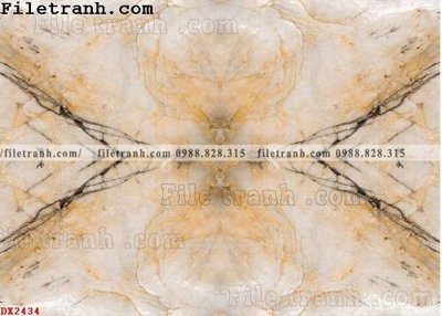 File tranh File vân đá đá cẩm thạch đối xứng DX2434 (bản gốc) treo tường
