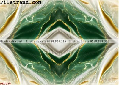 File gốc File vân đá đá cẩm thạch đối xứng DX2639 (in lụa) cao cấp