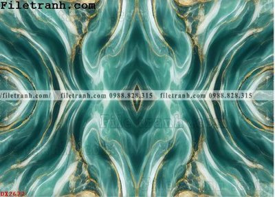 File in ấn cao cấp File vân đá đá cẩm thạch đối xứng DX2672 (file gốc)