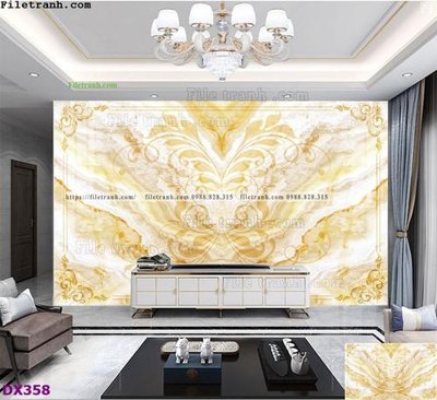 Tệp tin gốc File vân đá đối xứng DX358 (dùng cho in ấn) chuyên nghiệp