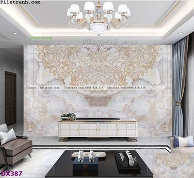 File gốc File vân đá đối xứng DX387 (AI/EPS) cho in ấn