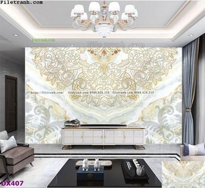 Download file gốc File vân đá đối xứng DX407 (in mica) trong suốt