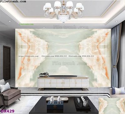 File in ấn File vân đá đối xứng DX429 (bản gốc) từ file gốc