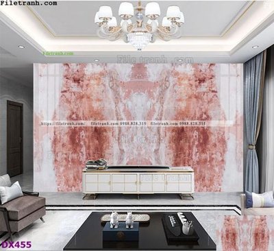 File tranh gốc File vân đá đối xứng DX455 (bản đẹp) độc quyền