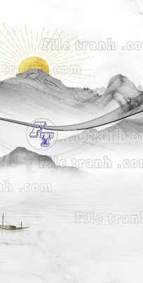 Download file gốc File in vân đá cẩm thạch thông tầng đứng DXD171 (in lụa) nghệ thuật