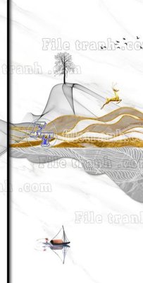 File gốc File in vân đá cẩm thạch thông tầng đứng DXD213 (in lụa) họa tiết 3D
