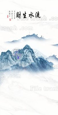 File gốc File in vân đá cẩm thạch thông tầng đứng DXD217 (in lụa) chi tiết cao