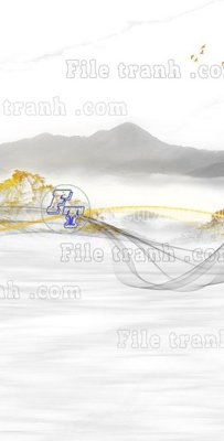 File ảnh File in vân đá cẩm thạch thông tầng đứng DXD329 (gốc) in standee