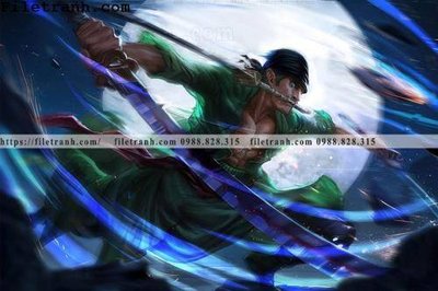 File tranh Dao hai tac 129 (bản gốc) treo tường