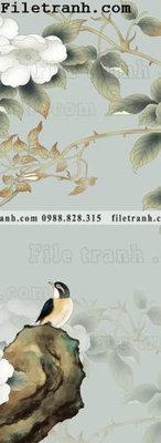 File gốc Dong hoa va chim moi cua Trung Quoc 226 (ảnh chi tiết) để in trần