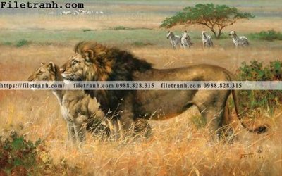 Download file Dong tranh son dau co dien Chau Au 165 (gốc) in mica cao cấp