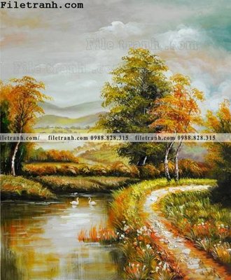 File ảnh Dong tranh son dau co dien Chau Au 180 (gốc) trang trí khách sạn