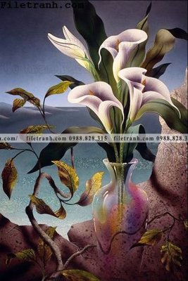 File tranh Dong tranh son dau co dien Chau Au 185 (ảnh gốc) in trần xuyên sáng