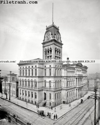 File gốc Eleventh Hour_ 1906 (in mica) trang trí