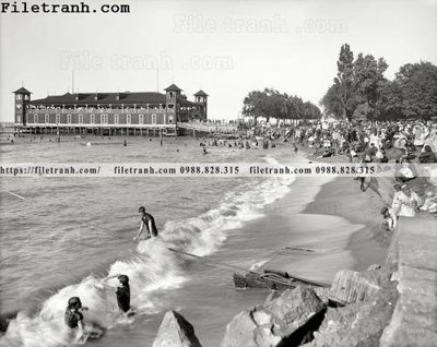 File in trần Erie Pavilion_ 1908 (file gốc) hoa văn 3D
