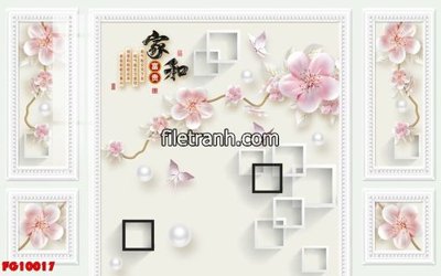 File gốc File in tranh tường hiện đại FG10017 (in lụa) cao cấp