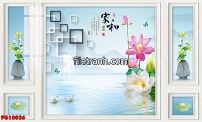 File gốc File in tranh tường hiện đại FG10026 (cho in ấn) từ kho Filetranh