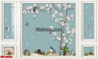 File tranh File in tranh tường hiện đại FG10035 (bản gốc) treo tường