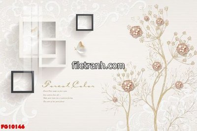 File gốc File in tranh tường hiện đại FG10146 (in mica) làm bảng hiệu