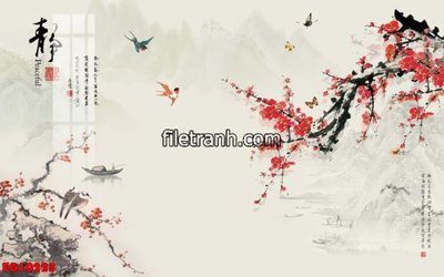 File tranh File in tranh tường hiện đại FG10223 (gốc) chủ đề trừu tượng